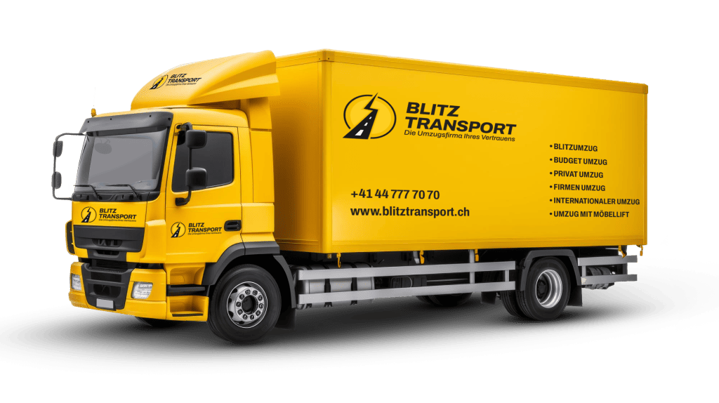 Umzugsfirma in Zürich BlitzTransport